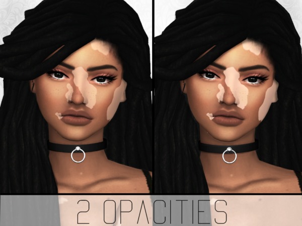 Sims 4 Vitiligo Overlay by SimplyPixelated at TSR