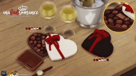 Chocolate gift boxes at In a bad Romance