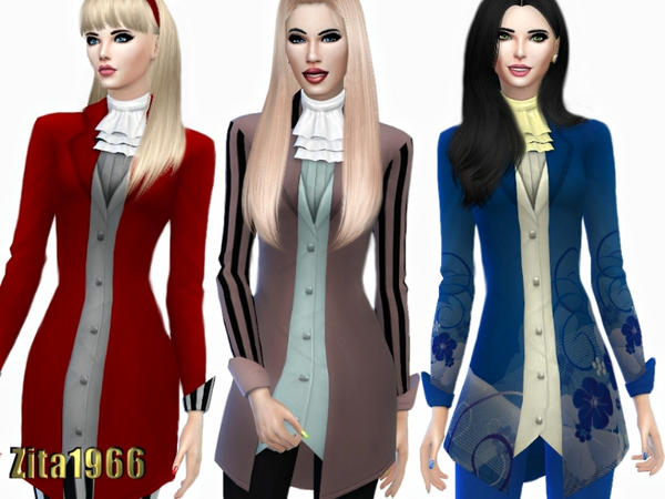 Sims 4 Classique outfit by ZitaRossouw at TSR