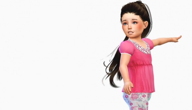 Sims 4 Anto Paraguay Toddler Version at Simiracle