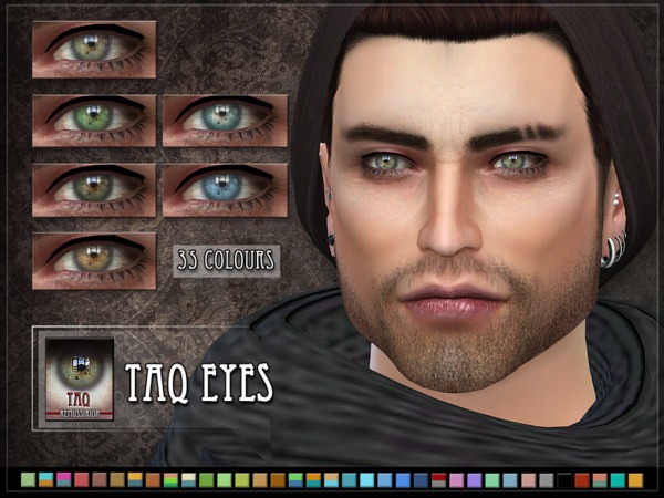 Sims 4 Taq Eyes by RemusSirion at TSR