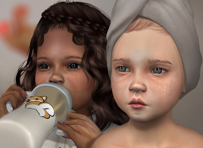 Sims 4 Babyhair N1   N4 at Daerilia – Mimilky