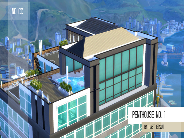 Sims 4 Penthouse No.1 by Hasthepsut at TSR
