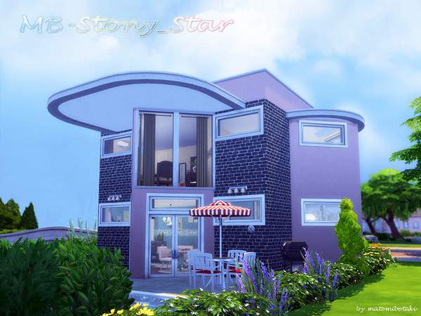 Sims 4 MB Stony Star house by matomibotaki at TSR