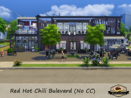 Red Hot Chili Boulevard Mall by mamba_black at Mod The Sims