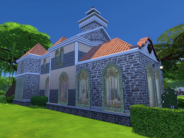 Sims 4 Decter Estate by Ineliz at TSR