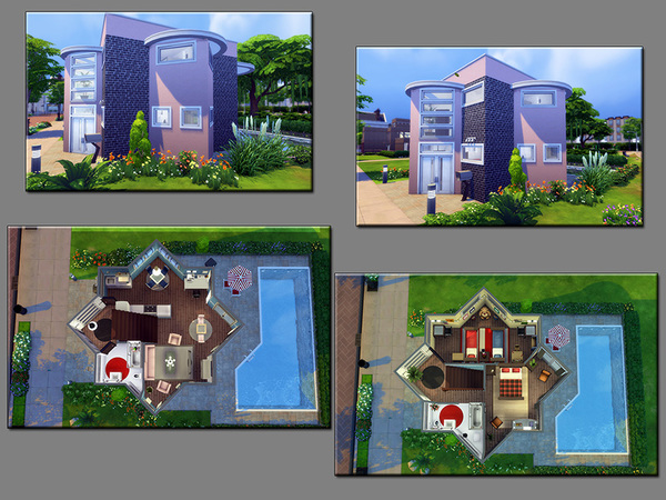 Sims 4 MB Stony Star house by matomibotaki at TSR