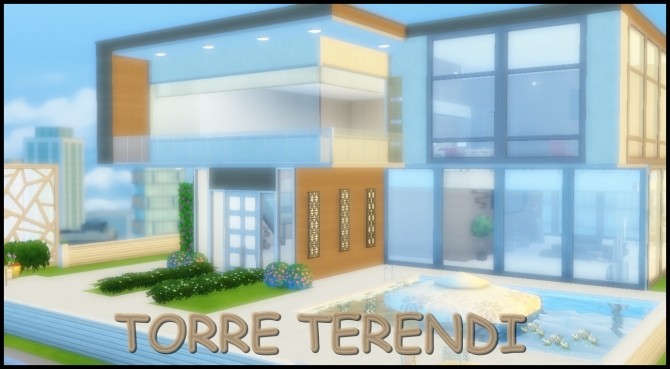 Sims 4 TORRE TERENDI apartment at Allis Sims