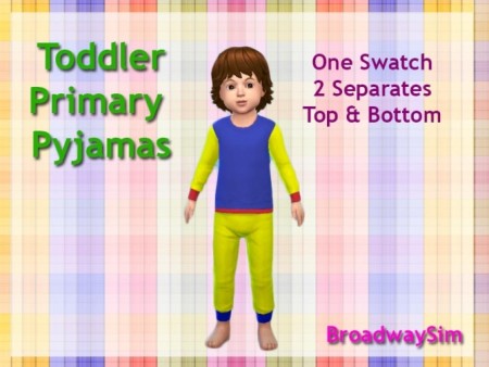 Toddler Pyjamas by deegardiner3 at Mod The Sims
