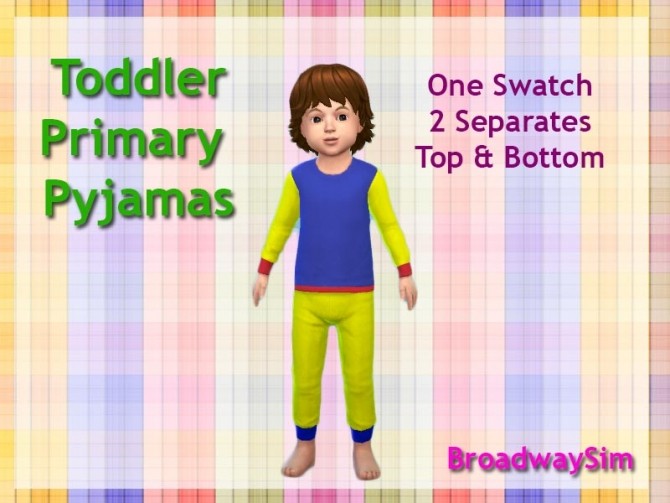 Sims 4 Toddler Pyjamas by deegardiner3 at Mod The Sims