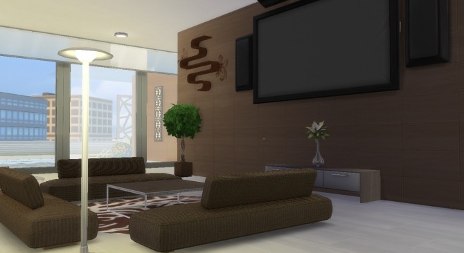 Sims 4 TORRE TERENDI apartment at Allis Sims