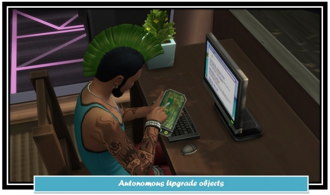 Sims 4 Autonomous Upgrade objects when focused by LittleMsSam