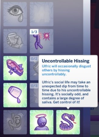Vampires No friendship loss with Uncontrollable Hissing Weakness by Ulgrym at Mod The Sims