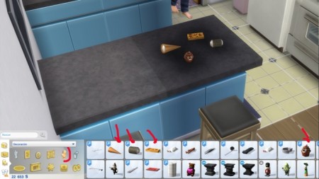 Edible Onigiri, Alegria, Meringue cone and emoji cupcake by necrodog at Mod The Sims