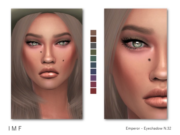 Sims 4 IMF Emperor Eyeshadow N.32 by IzzieMcFire at TSR