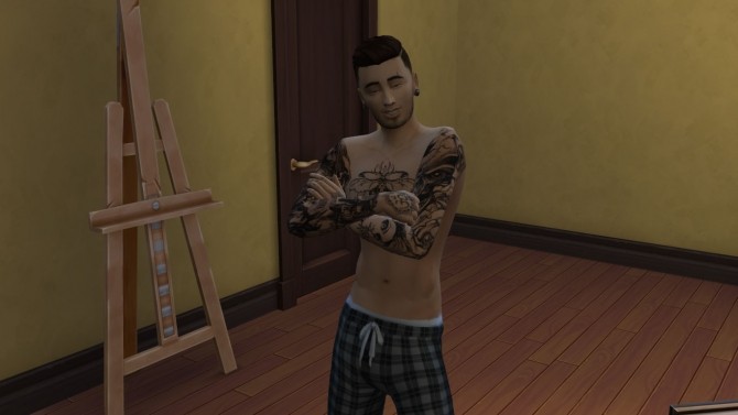 Sims 4 Artsy Tattoo Set by aduncan at Mod The Sims