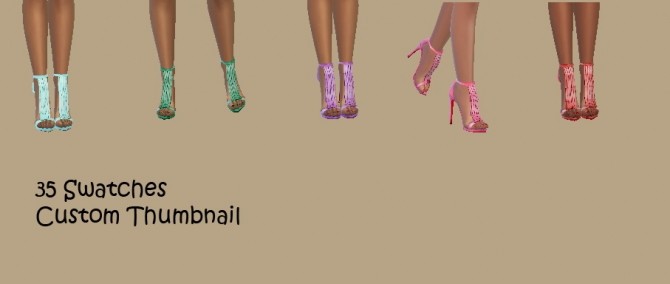 Sims 4 Madlen Shoes Recolors by CandySimmer at SimsWorkshop