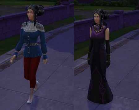 No Forced Outfits On Vampires by Ravynwolvf at Mod The Sims