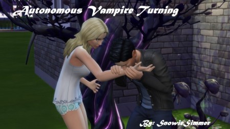 Autonomous Vampire Turning by SnowieSimmer at Mod The Sims