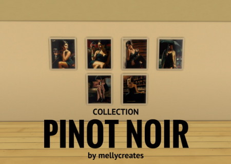 Pinot Noir Art Collection at MellyCreates