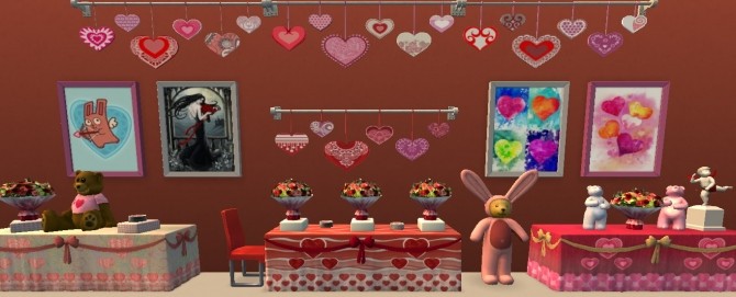 Sims 4 Valentine Day Pack by G1G2 at SimsWorkshop