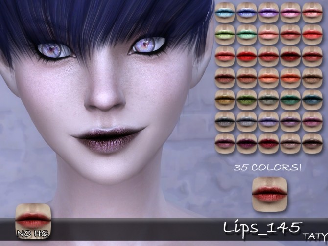Sims 4 Lips 145 by Taty86 at SimsWorkshop