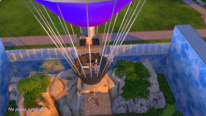 Sims 4 Hot Air Balloon Adventure by Snowhaze at Mod The Sims