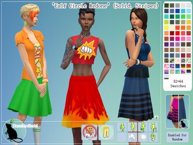 Sims 4 Flirty Skirty Redone by Standardheld at SimsWorkshop