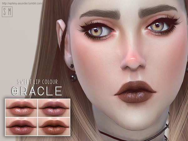 Sims 4 Simple Lip Colour by Screaming Mustard at TSR