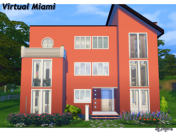 Sims 4 Virtual Miami by Degera at TSR