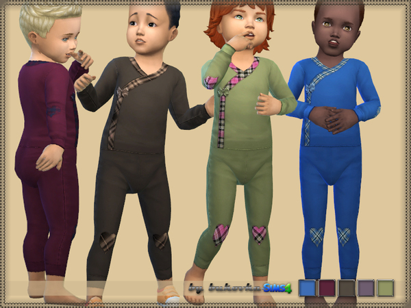 Sims 4 Jumpsuit Boy by bukovka at TSR