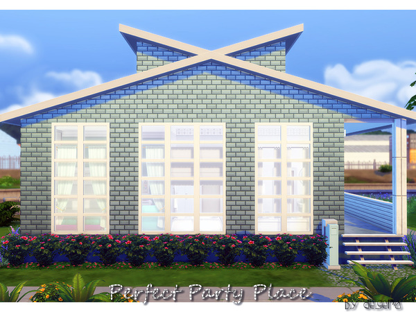 Sims 4 Perfect Party Place by Degera at TSR