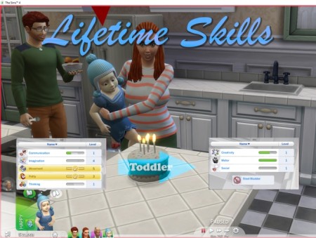 Toddler and Child Skills that carry over by TwistedMexi at Mod The Sims