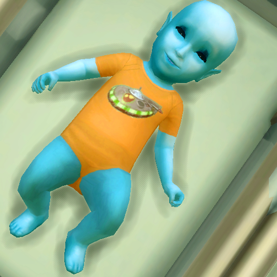 Sims 4 Space Babies Earth Clothes by Qahne at Mod The Sims