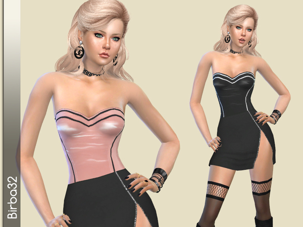 Sims 4 Taylor dress by Birba32 at TSR