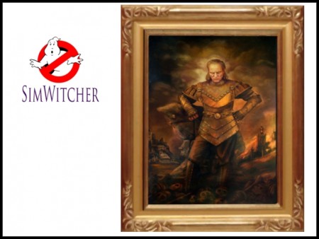 Ghostbusters Painting Vigo the Carpathian by Witchbadger at Mod The Sims