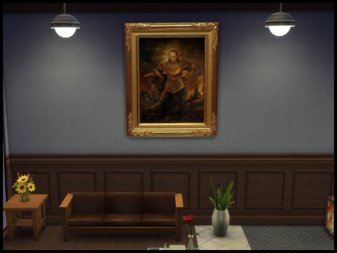 Sims 4 Ghostbusters Painting Vigo the Carpathian by Witchbadger at Mod The Sims