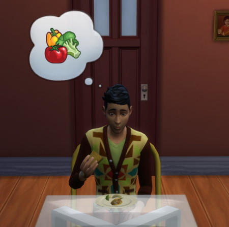 No notifications for vegetarian sims after eating by Candyd at Mod The Sims