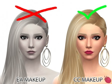 Hide all makeup from CAS by YuuNyuu at Mod The Sims