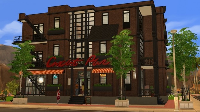 Sims 4 Constantines Bakery by bedarn at Mod The Sims