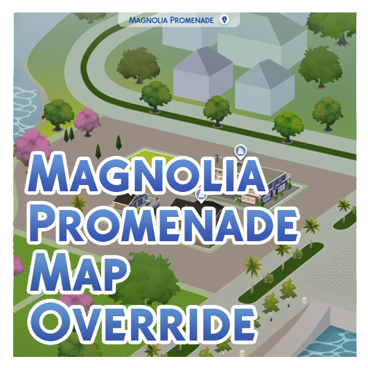 Sims 4 Magnolia Promenade Colour Map Override by Menaceman44 at Mod The Sims