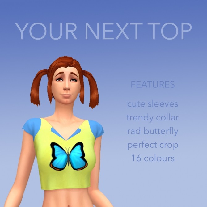 Sims 4 The Sims Bustin Out! Crop Tops by SimsRocka778 at Mod The Sims