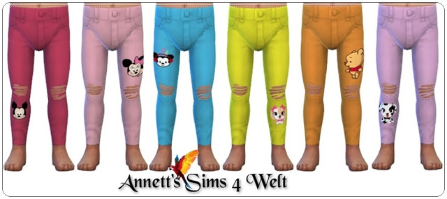 Sims 4 Cute Toddlers Shirt & Leggings at Annett’s Sims 4 Welt