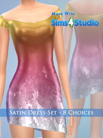 Cocktail & Party Dress Set by play jarus at Mod The Sims