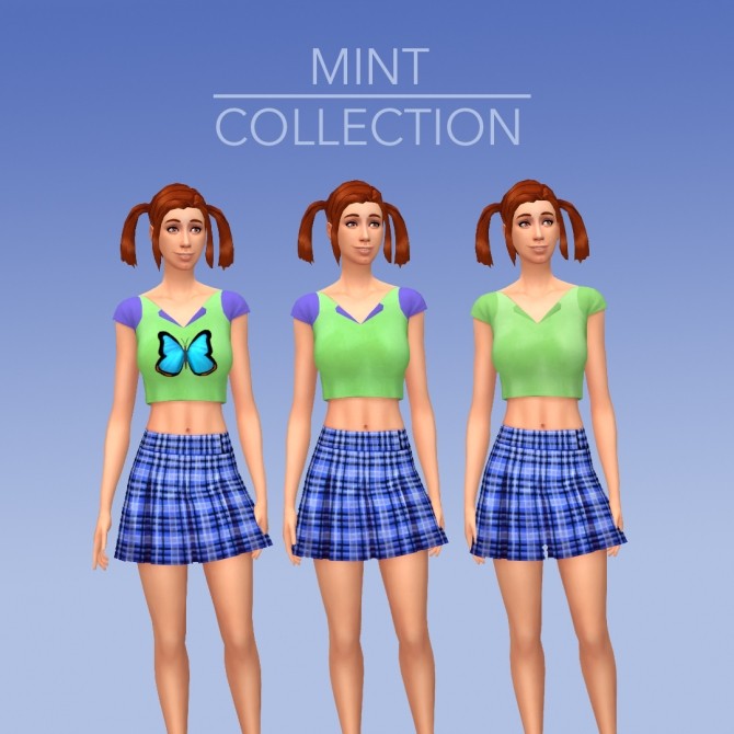 Sims 4 The Sims Bustin Out! Crop Tops by SimsRocka778 at Mod The Sims