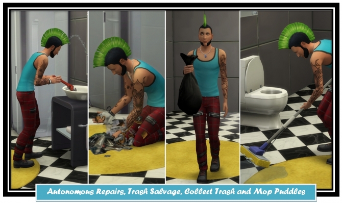 the sims 4 where is my trash can