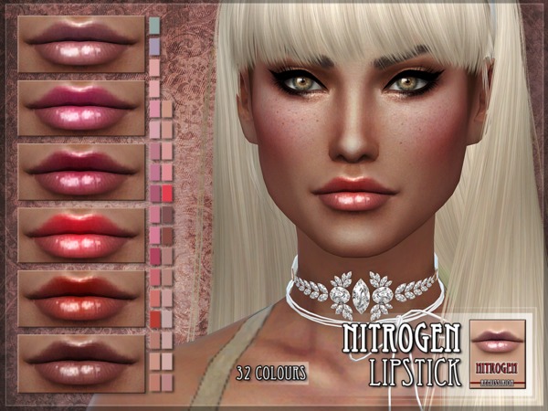 Sims 4 Nitrogen Lipstick by RemusSirion at TSR