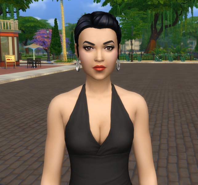 Sims 4 Monica Raymund Actress by Snowhaze at Mod The Sims