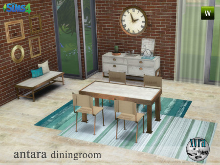 Antara dining room set by xyra33 at TSR