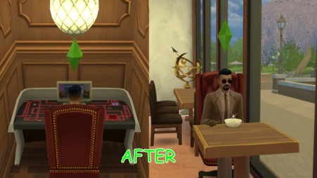 Executron Executive Desk Throne Fix by Tiger3018 at Mod The Sims
